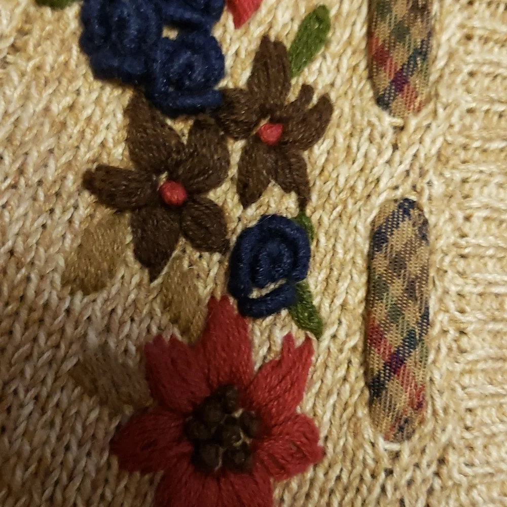 VTG Jantzen Grandma sweater vest XL